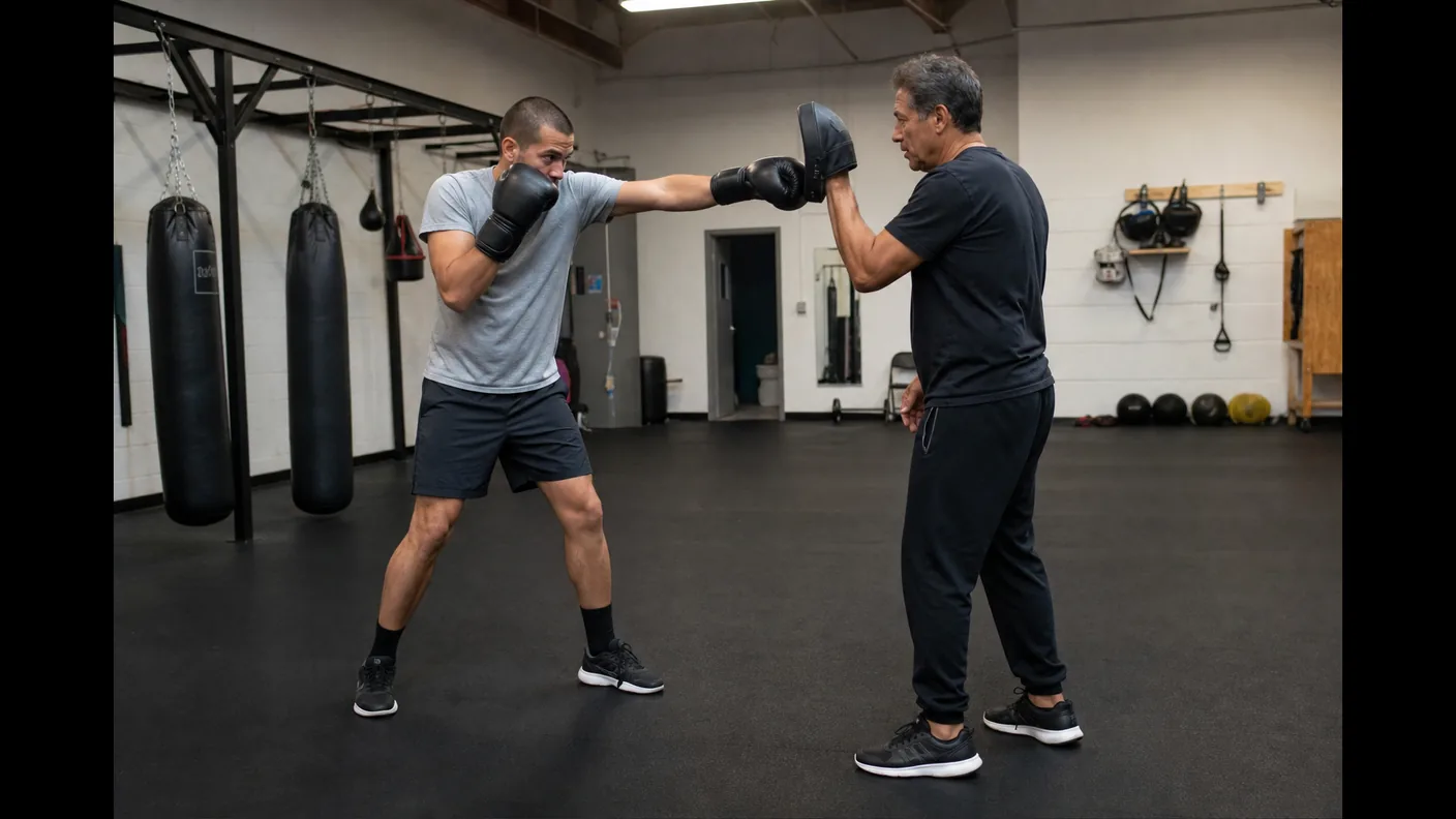 Angle Step Boxing Drill: Stay in Range
