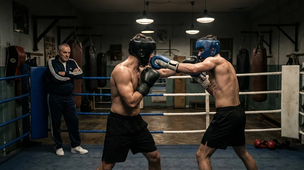 Training at Honour and Glory Boxing Club