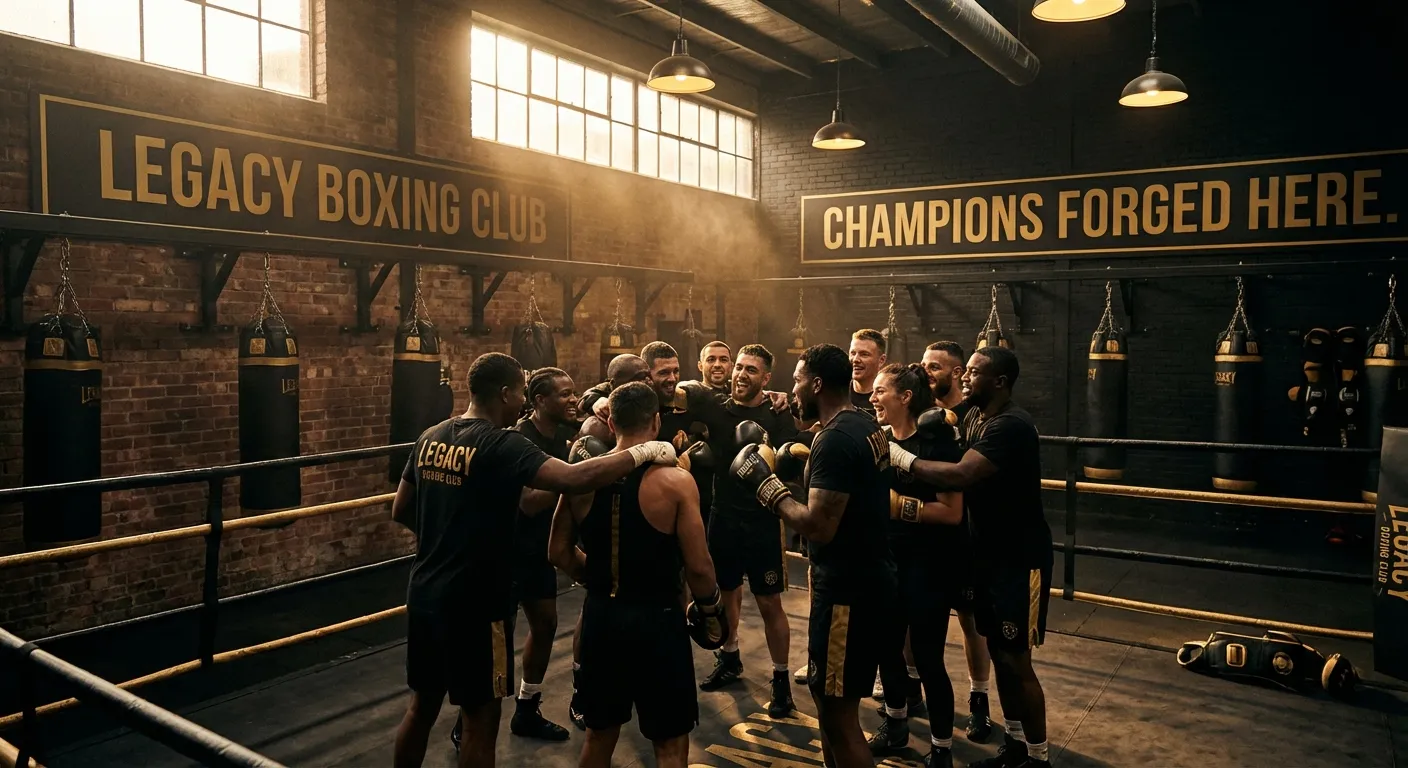 What a Boxing Club Community Actually Is (And Why No Other