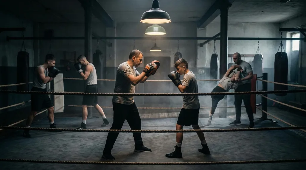 Team at Honour and Glory Boxing Club