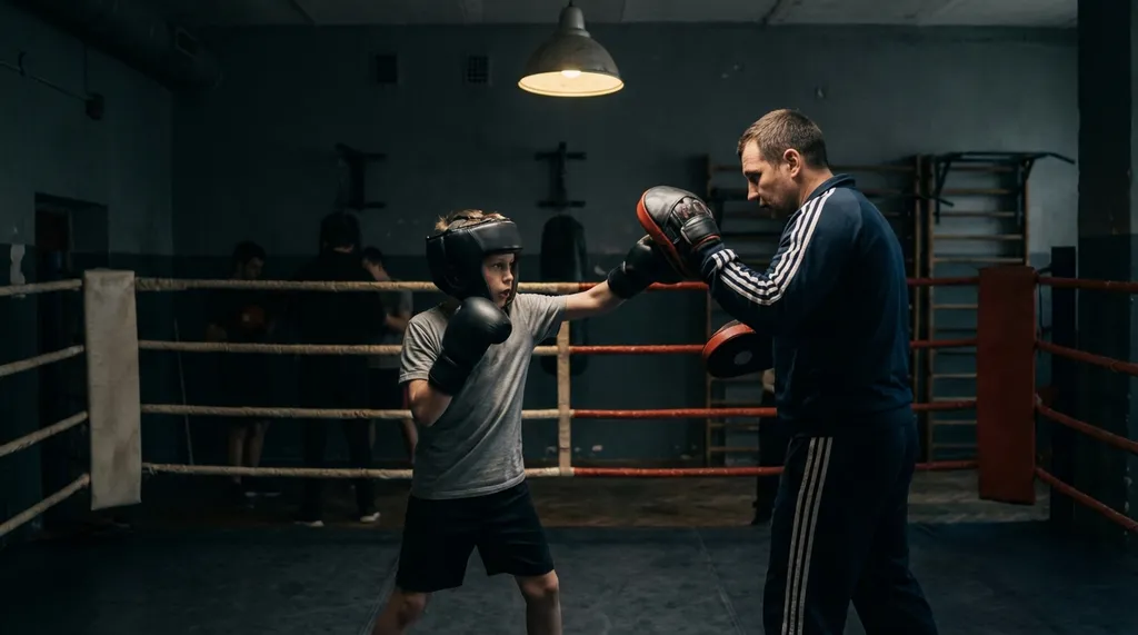 Junior boxing training at Honour and Glory Boxing Club