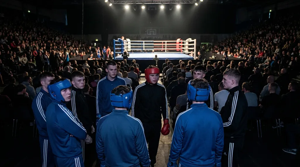 Team competition at Honour and Glory Boxing Club