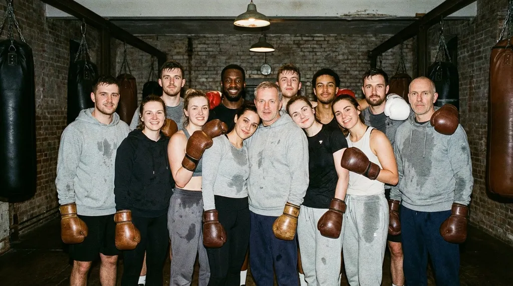 Team at Honour and Glory Boxing Club