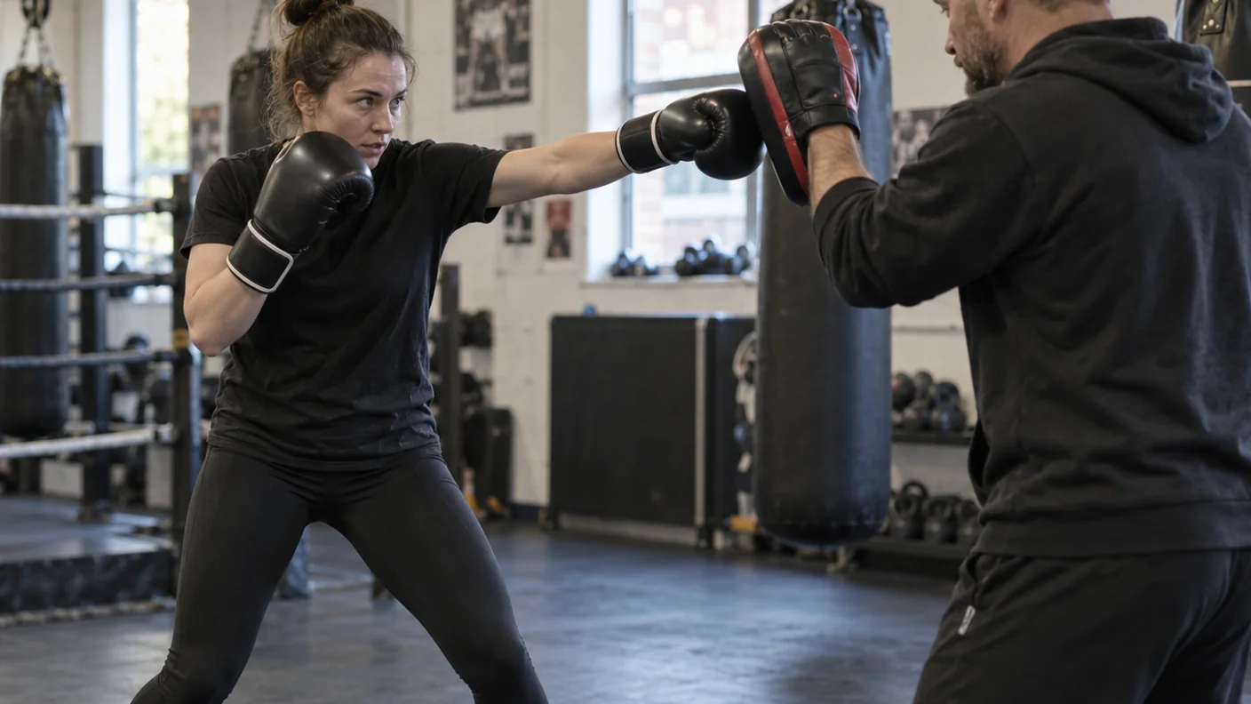 Jab-Led Double Shift: A Boxing Footwork Drill