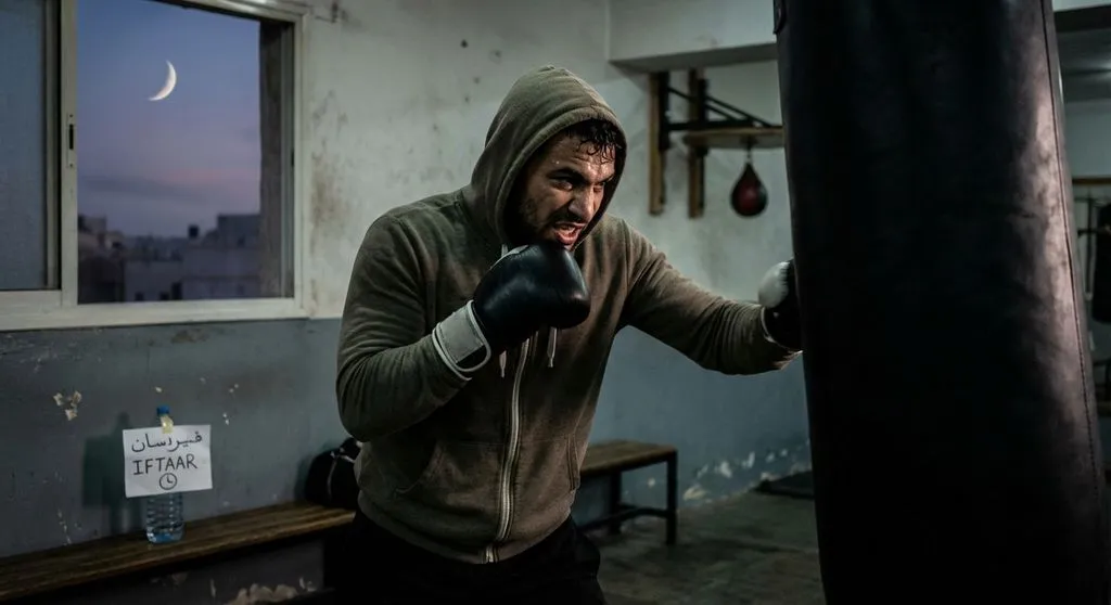 Training at Honour and Glory Boxing Club