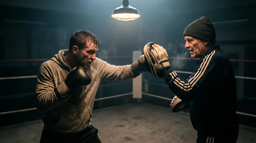 Training at Honour and Glory Boxing Club