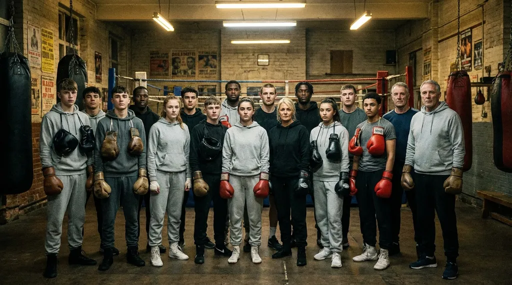Boxers training together at Honour and Glory