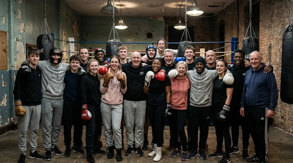 Team at Honour and Glory Boxing Club