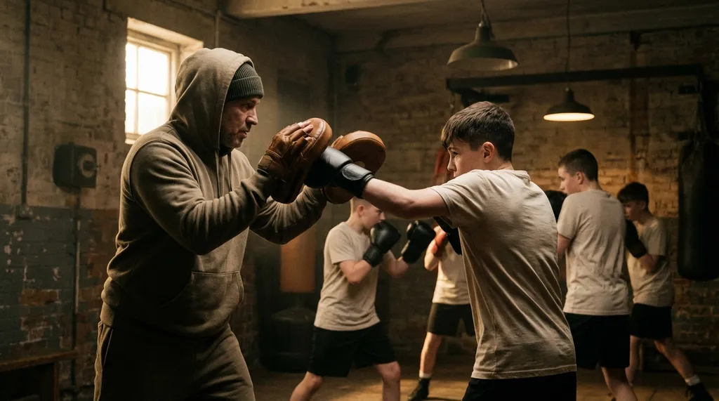 Youth training at Honour and Glory Boxing Club