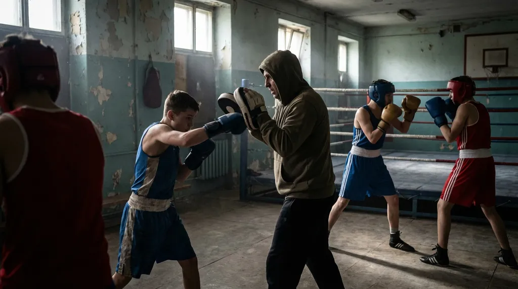 Youth training at Honour and Glory Boxing Club