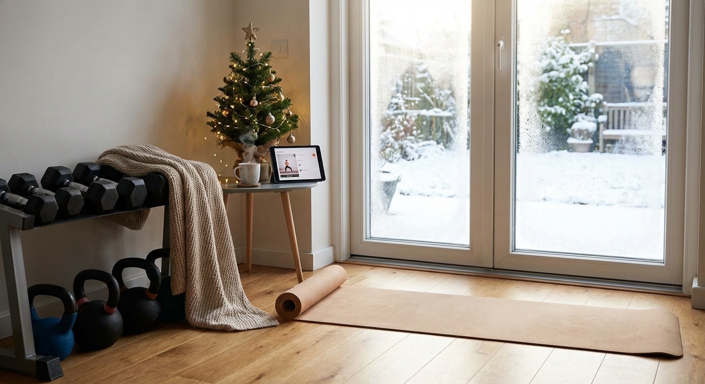 Boxing gym class in session