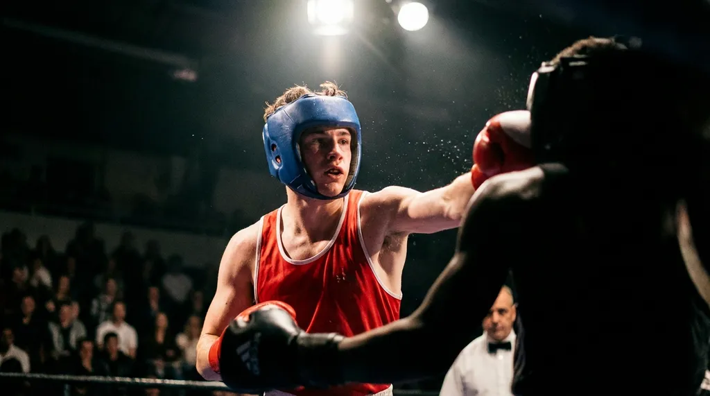 Youth competition at Honour and Glory Boxing Club