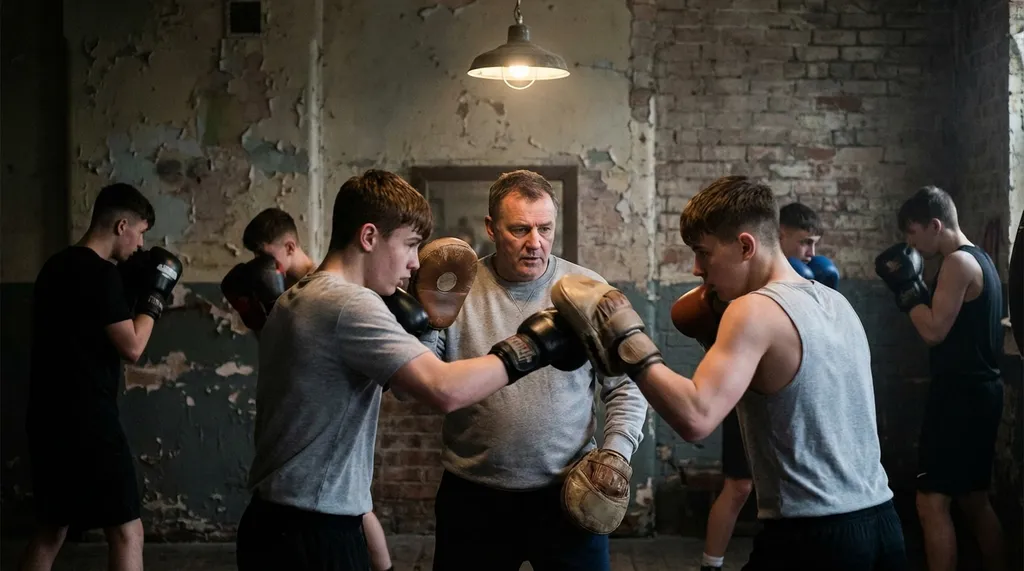 Youth training at Honour and Glory Boxing Club