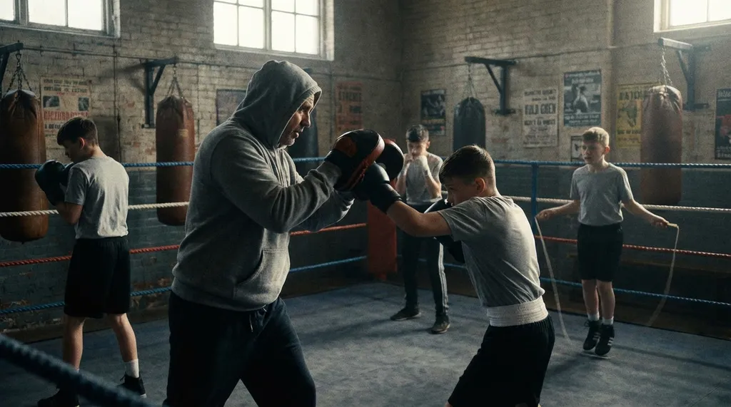 Youth training at Honour and Glory Boxing Club