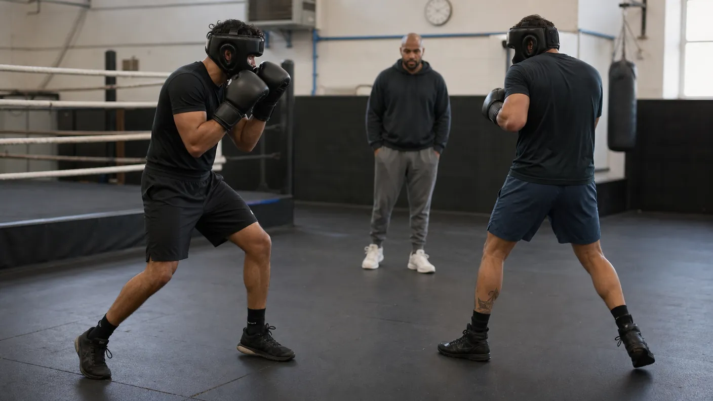 Follow a Retreating Boxer Without Reaching
