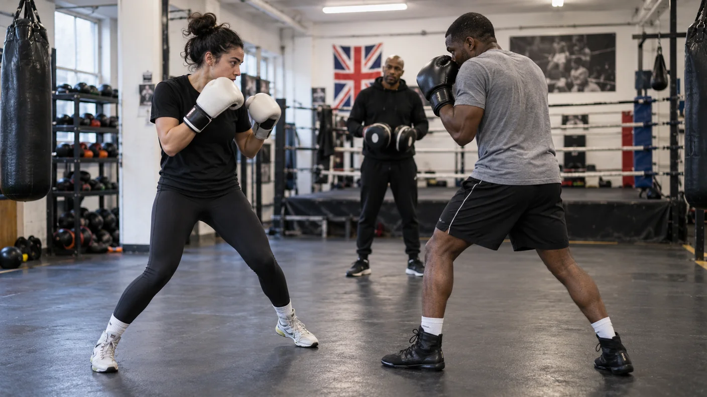 Front Step Shuffle Boxing: Find an Angle