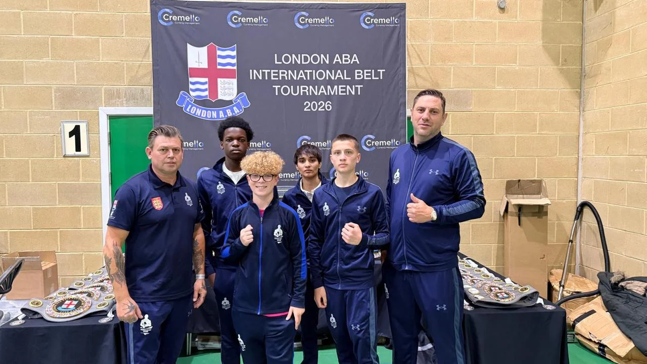 H&G lads at the London ABA International Belt Tournament 2026
