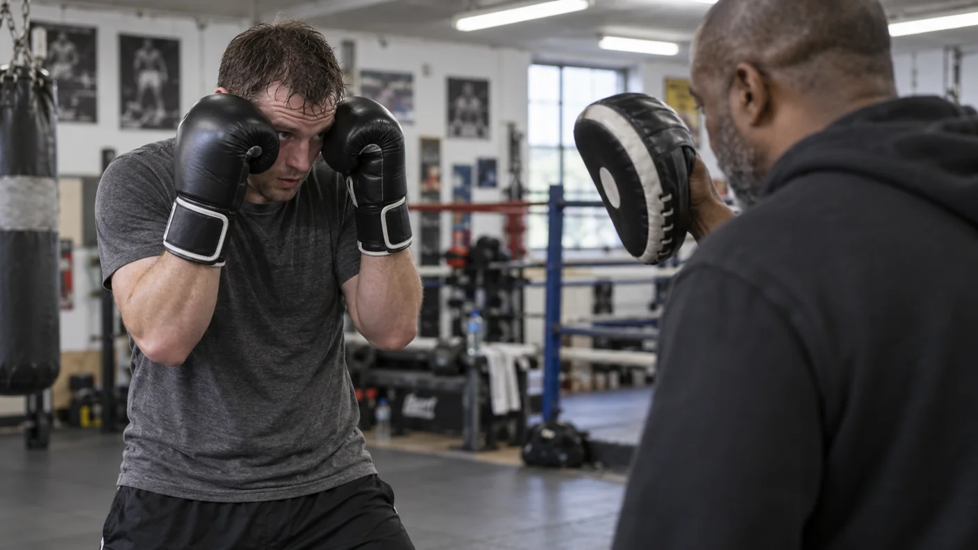 High Guard Defence for Straight Punches and Hooks