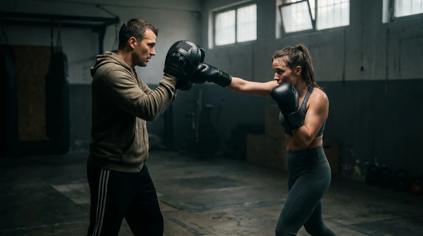 How to Hold Boxing Pads Properly