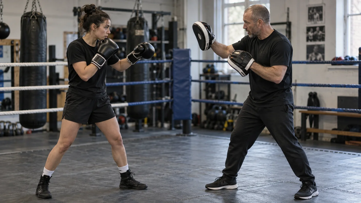 How to Hold Pads for a Southpaw Boxer