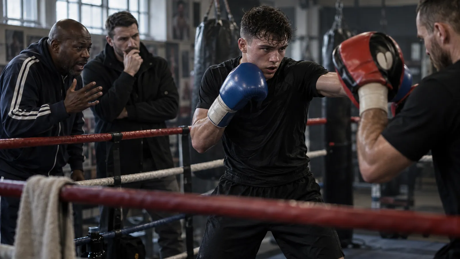 Article-specific boxing training image