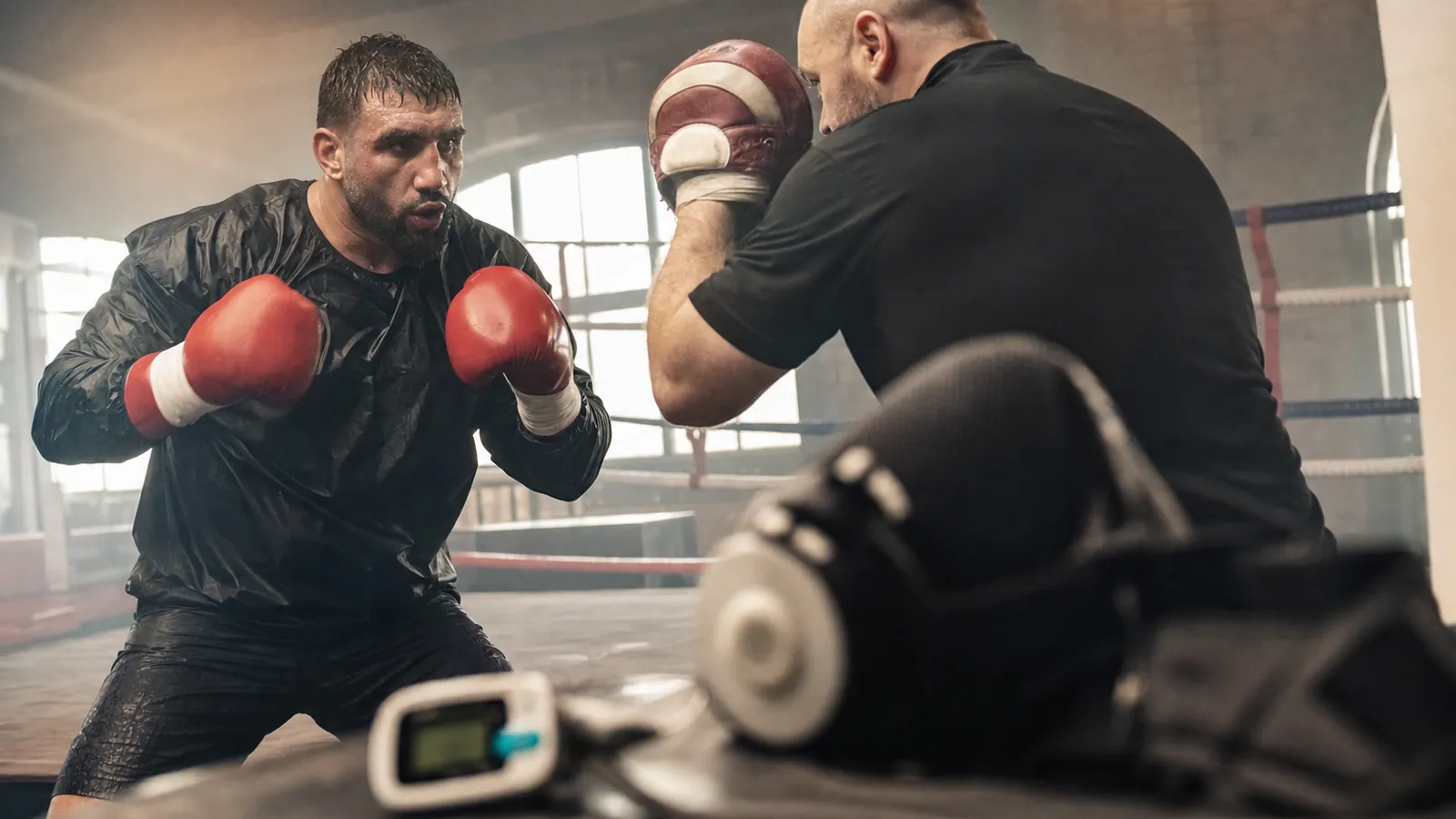 Article-specific boxing training image
