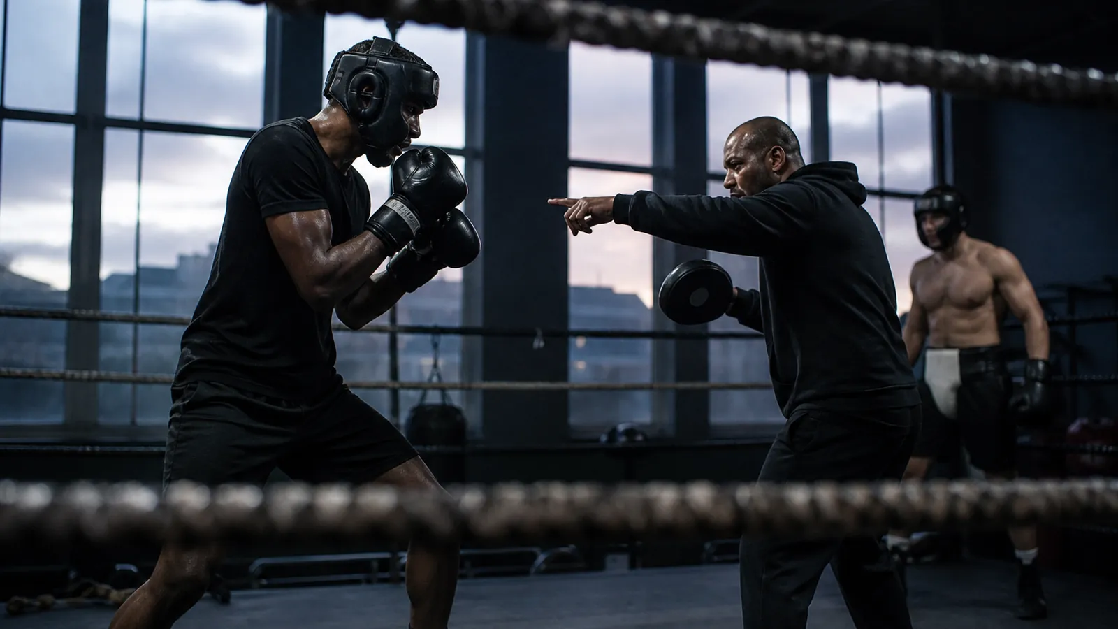 Article-specific boxing training image