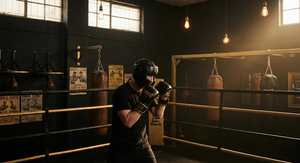 Training at Honour and Glory Boxing Club