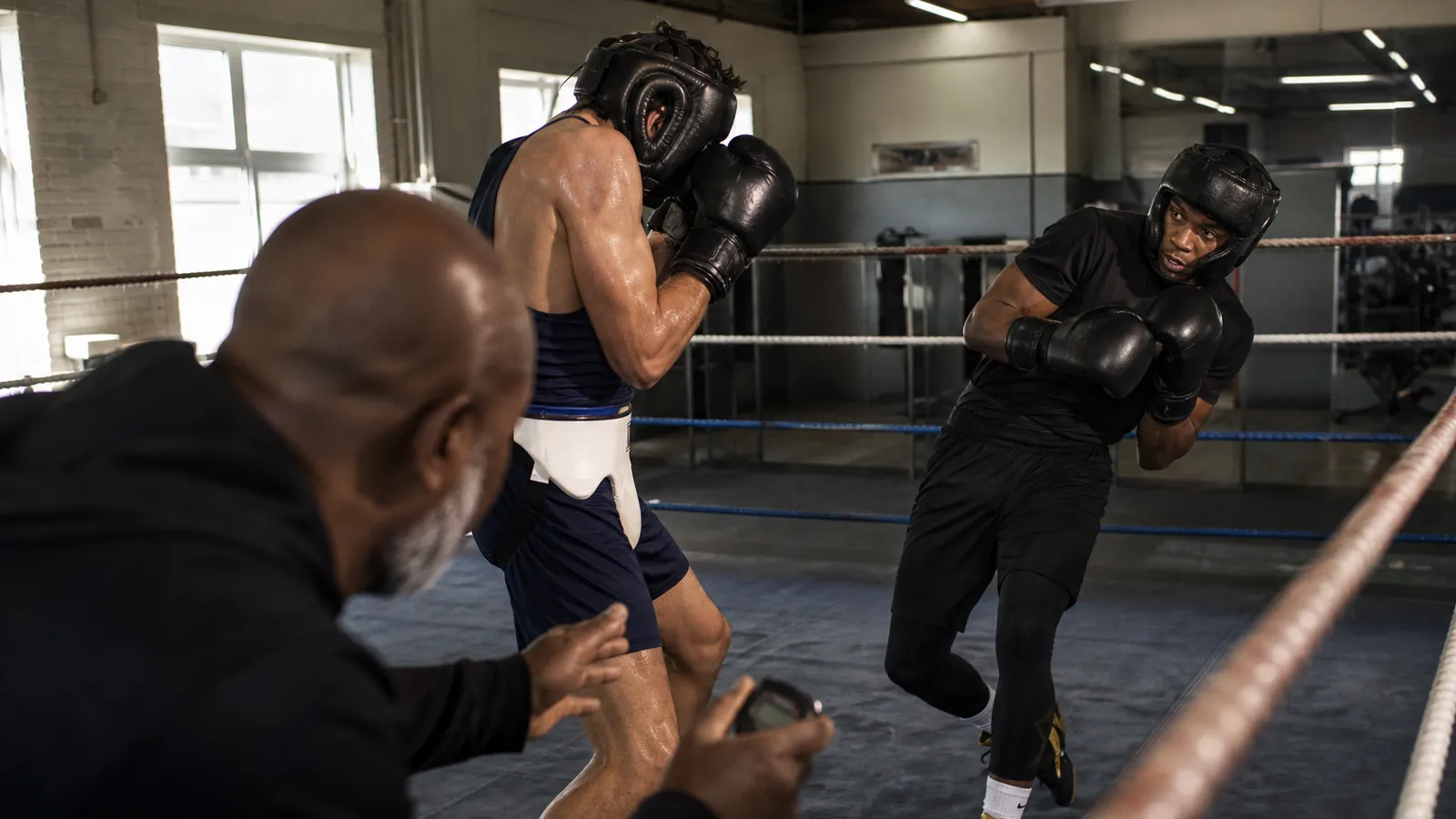 Article-specific boxing training image
