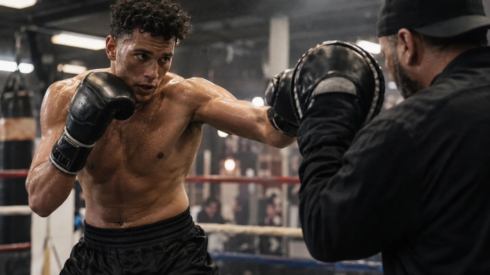 Article-specific boxing training image