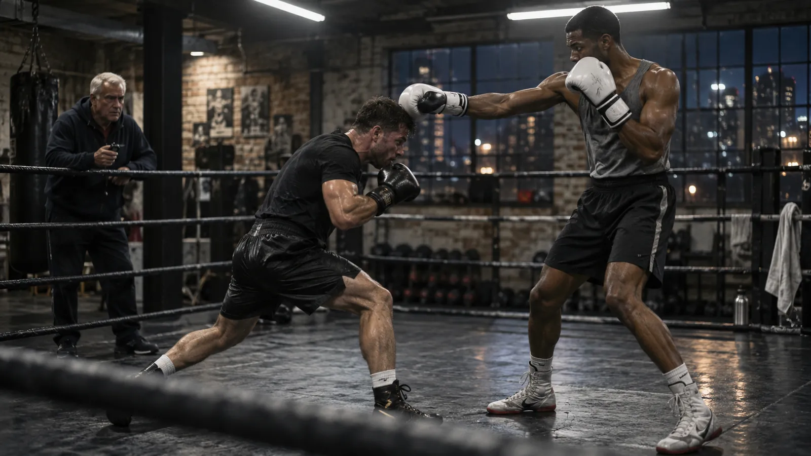 Article-specific boxing training image