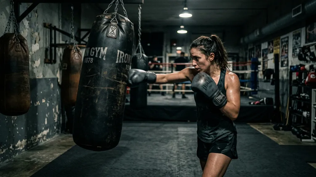 Women's boxing class in south east London near Woolwich