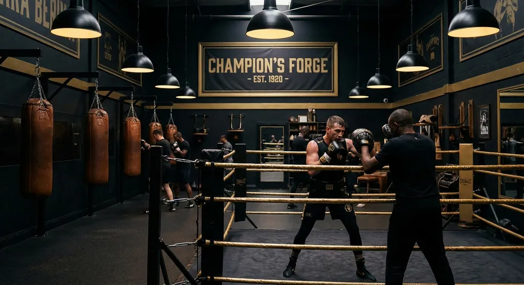 Training and conditioning at Honour and Glory Boxing Club