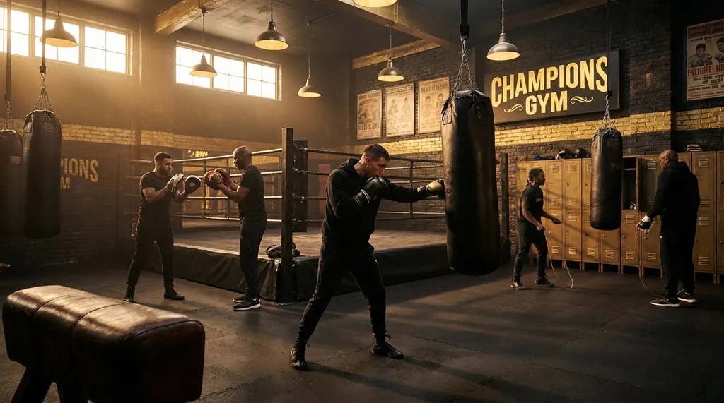 Community at Honour and Glory Boxing Club