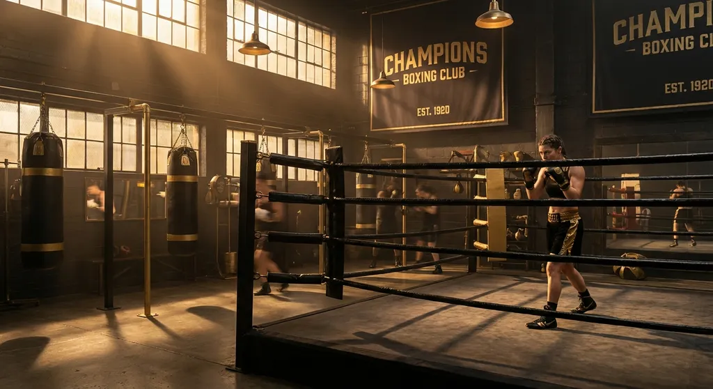 High-intensity boxing training