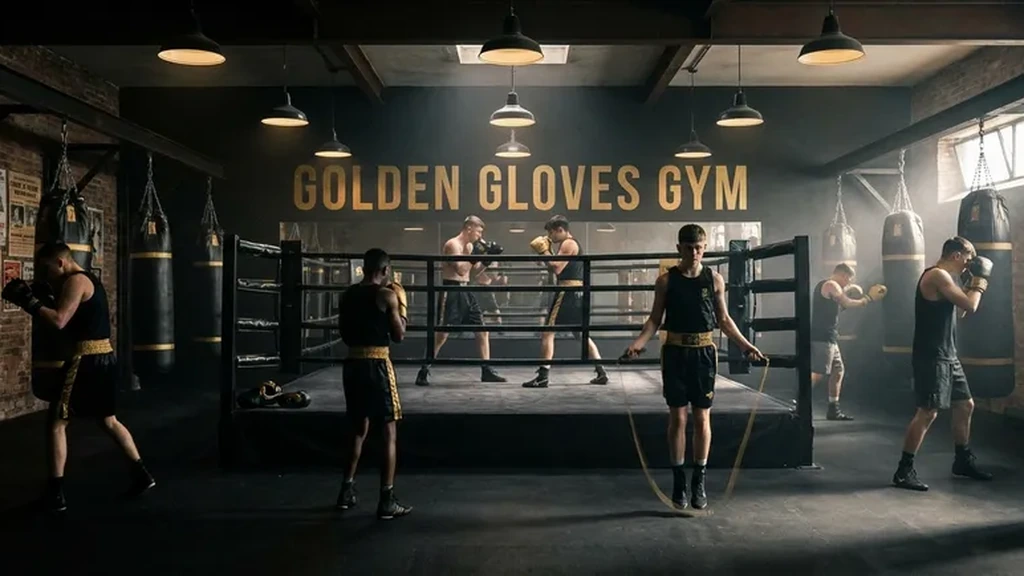 Youth training at Honour and Glory Boxing Club