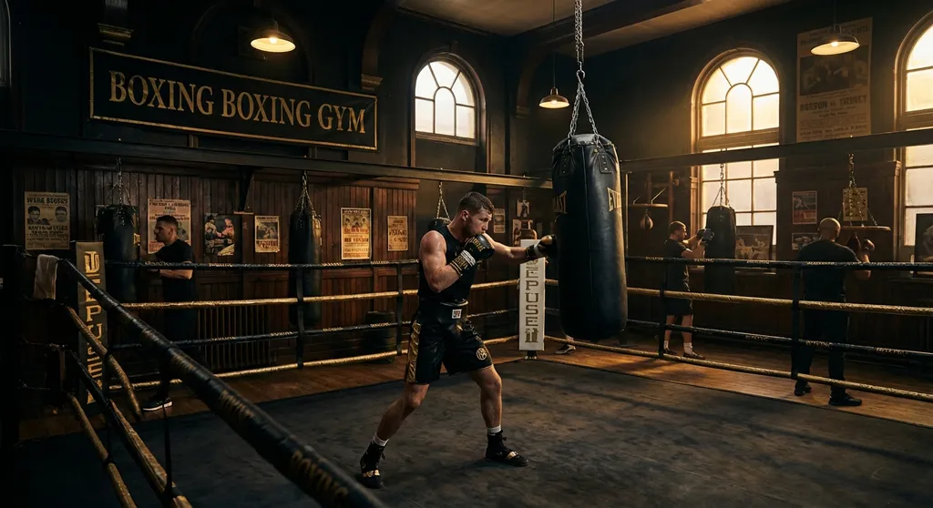 Youth training at Honour and Glory Boxing Club