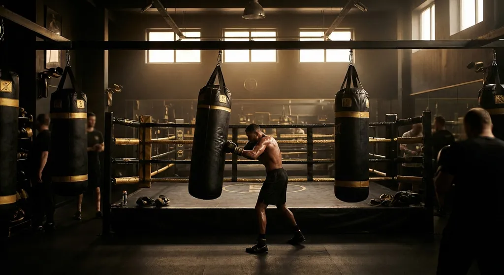 Ring group at Honour and Glory Boxing Club