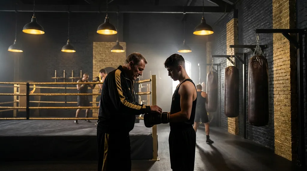 Ring group at Honour and Glory Boxing Club