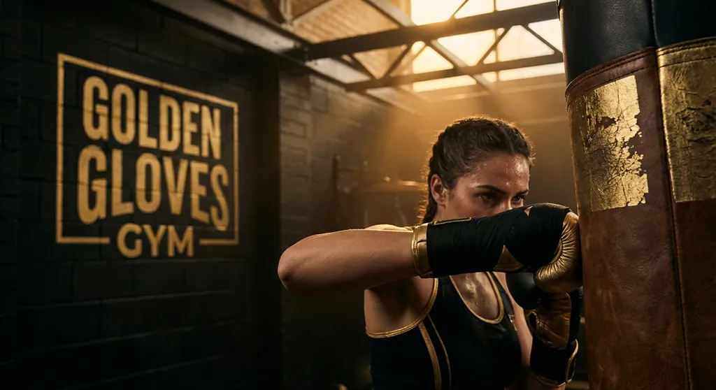 First boxing session for women
