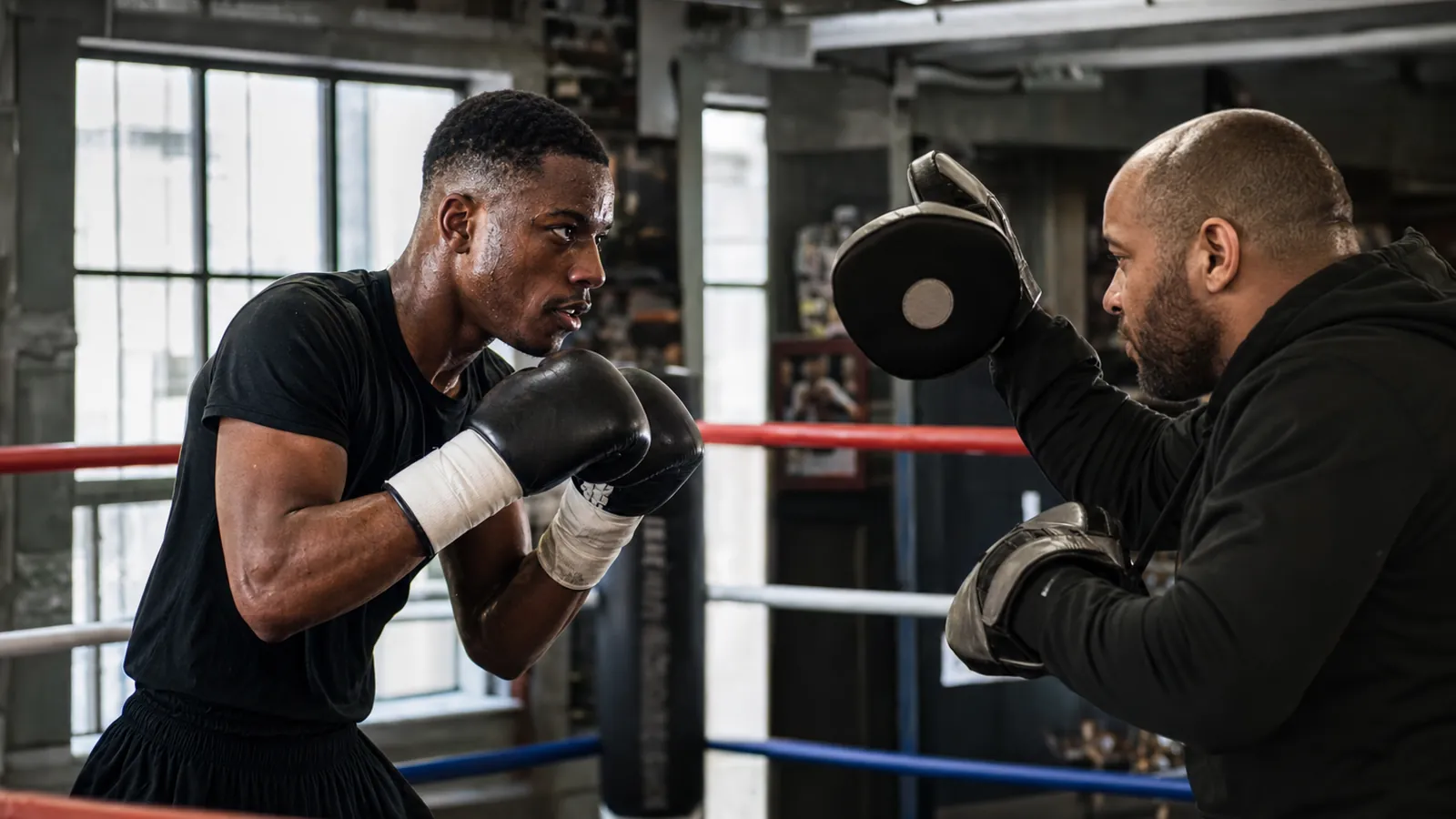 Article-specific boxing training image