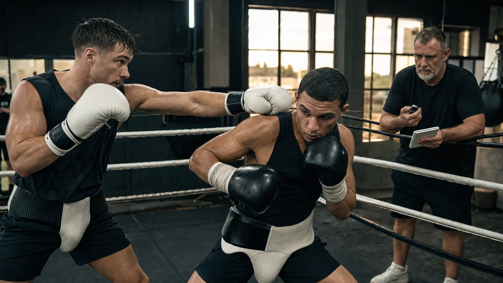 Article-specific boxing training image
