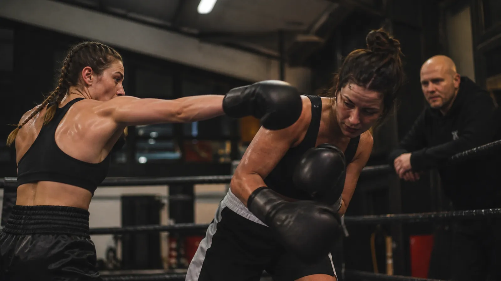 Article-specific boxing training image