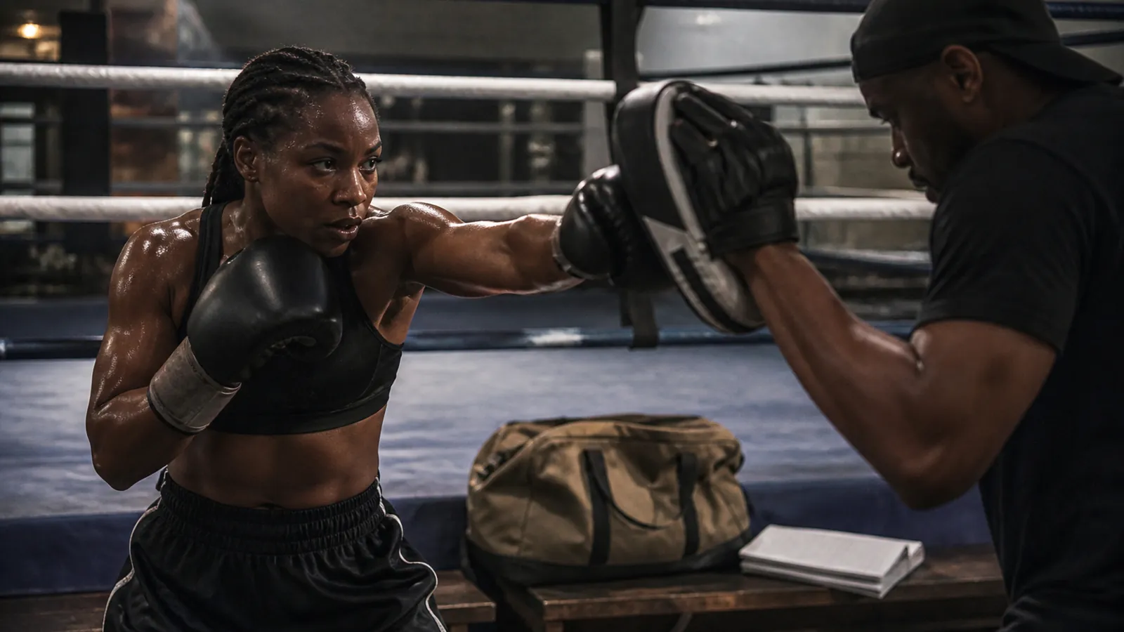 Article-specific boxing training image