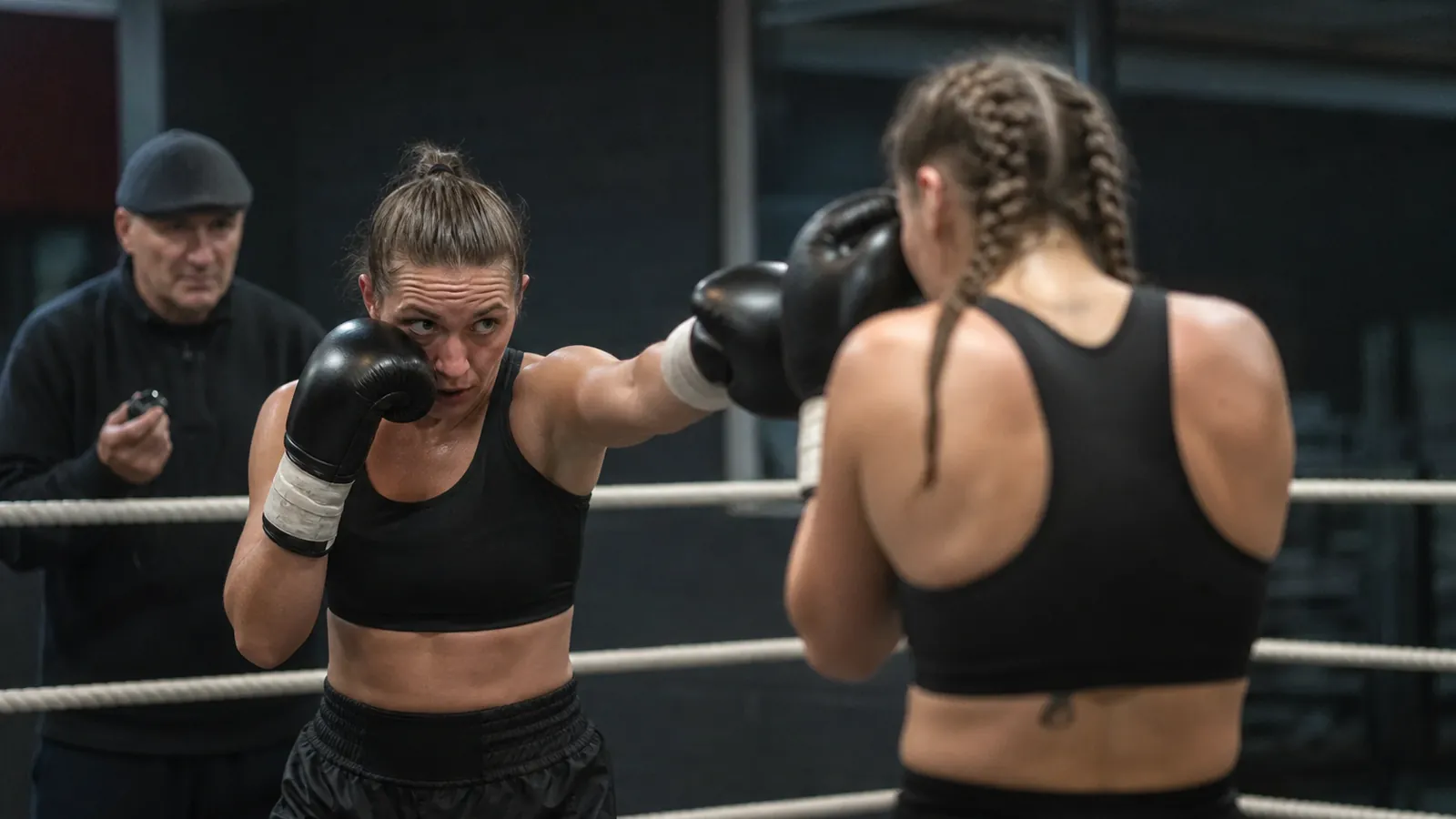 Article-specific boxing training image