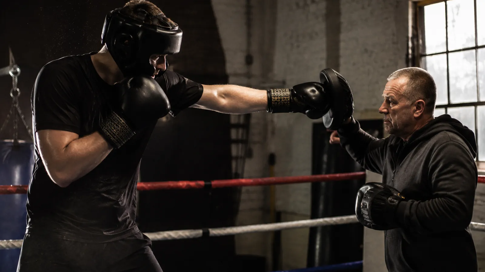Article-specific boxing training image