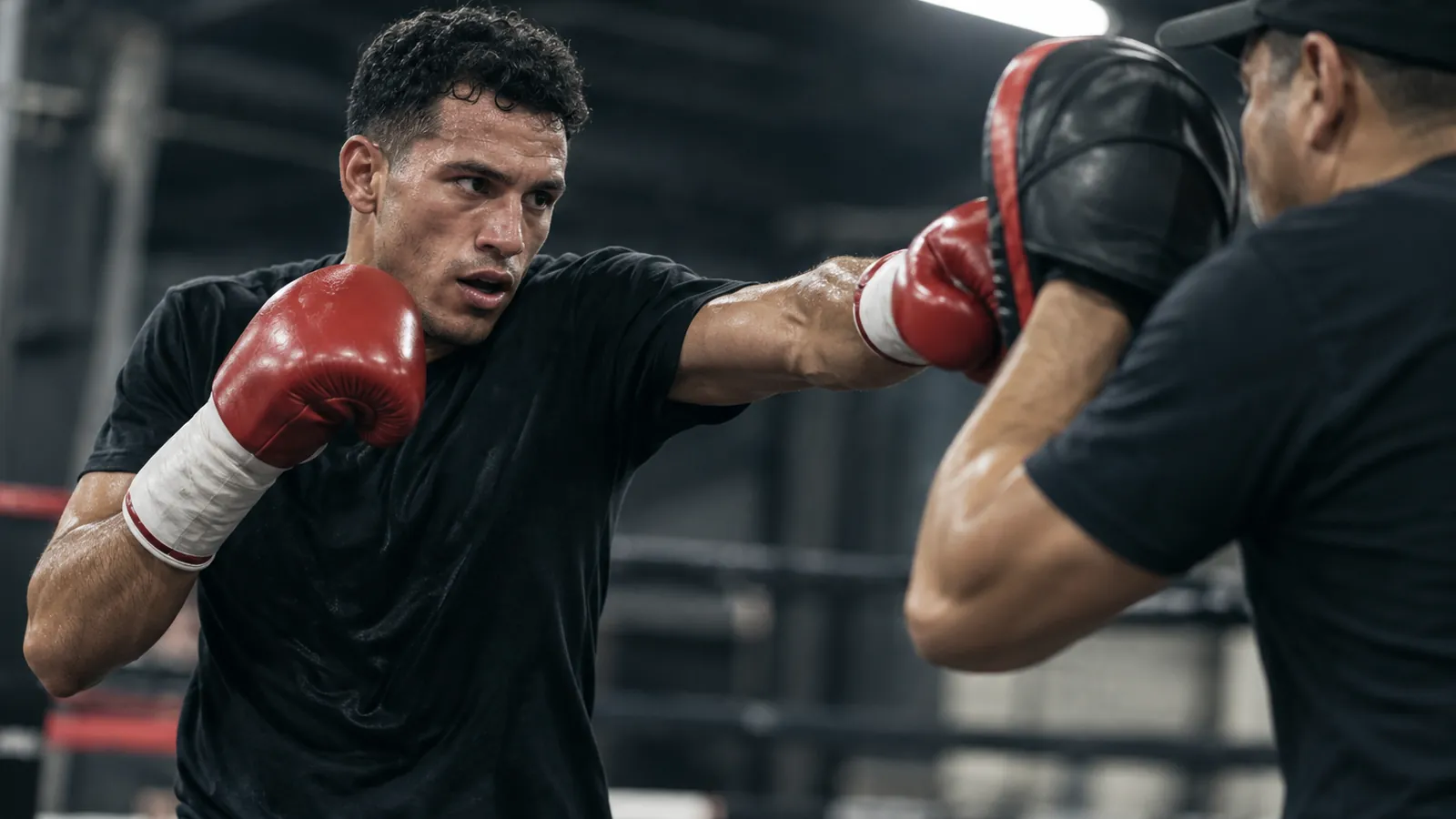 Article-specific boxing training image