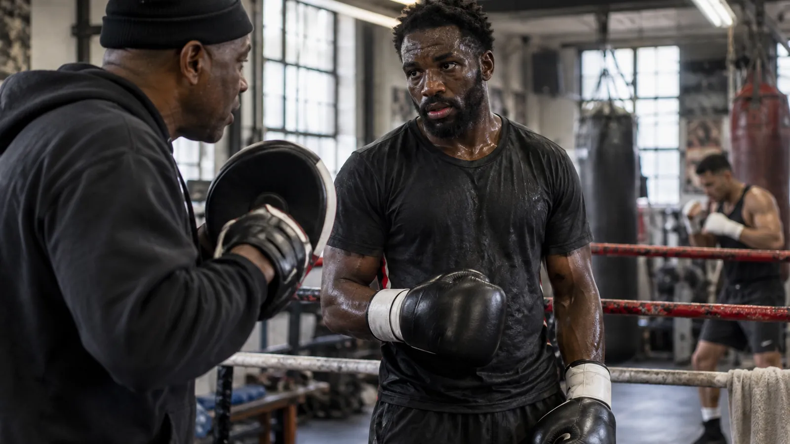 Article-specific boxing training image