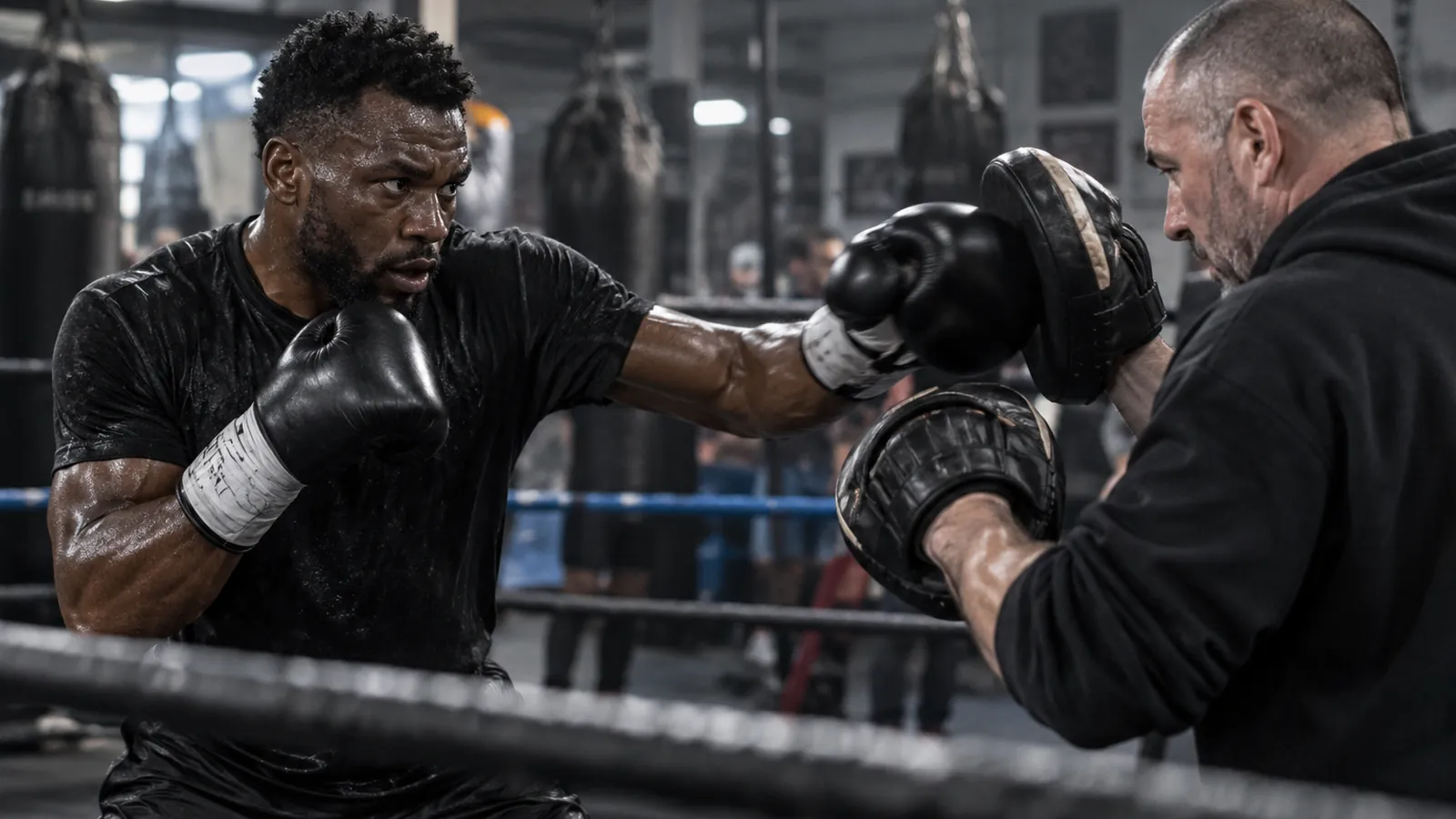 Article-specific boxing training image