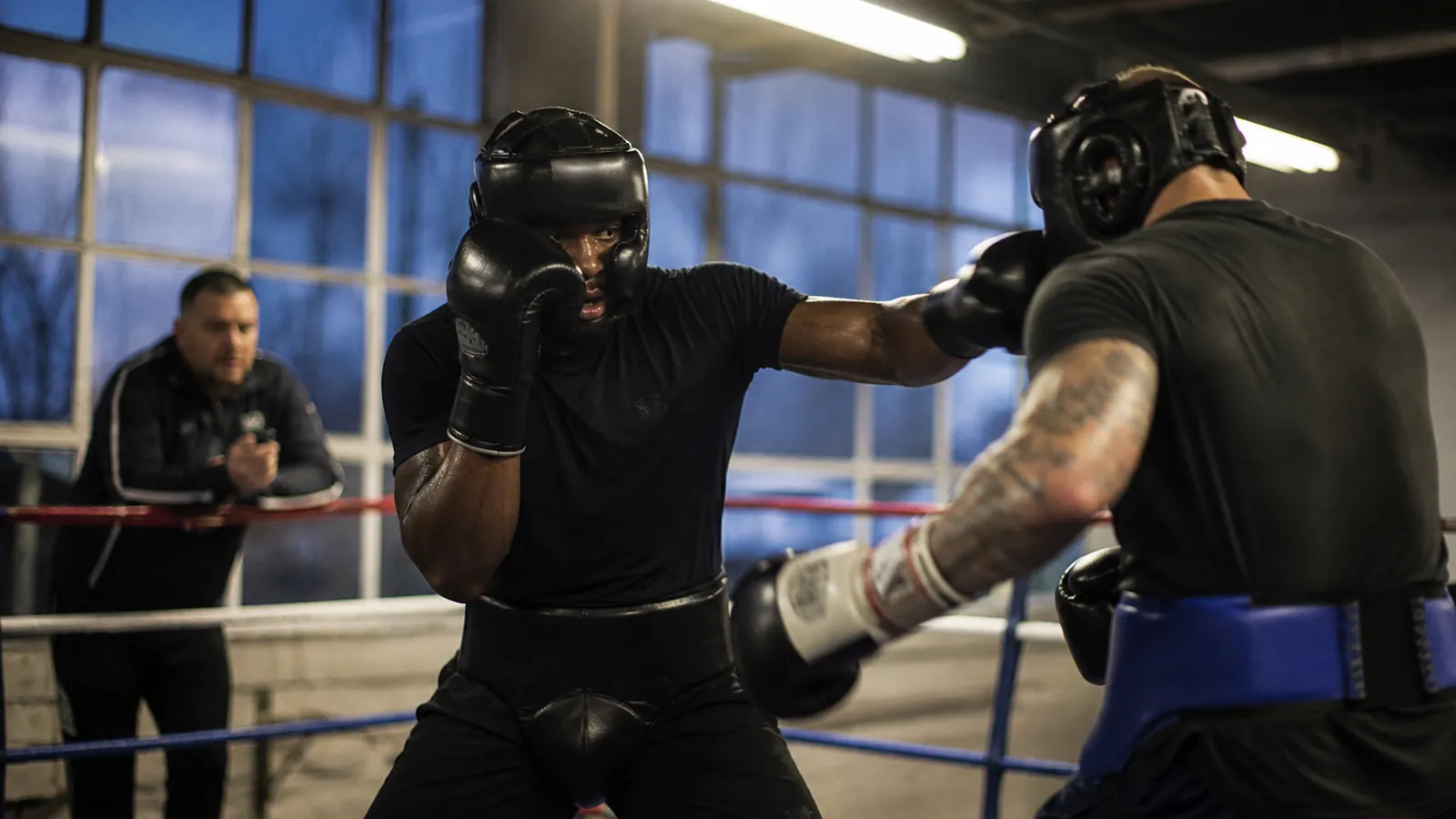 Article-specific boxing training image